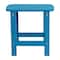 Flash Furniture Charlestown All-Weather Poly Resin Wood Adirondack Side Table in Blue JJ-T14001-BLU-GG - alternate 8